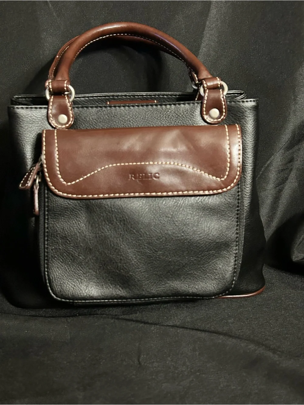Relic Women’s Black & Brown Small Handbag